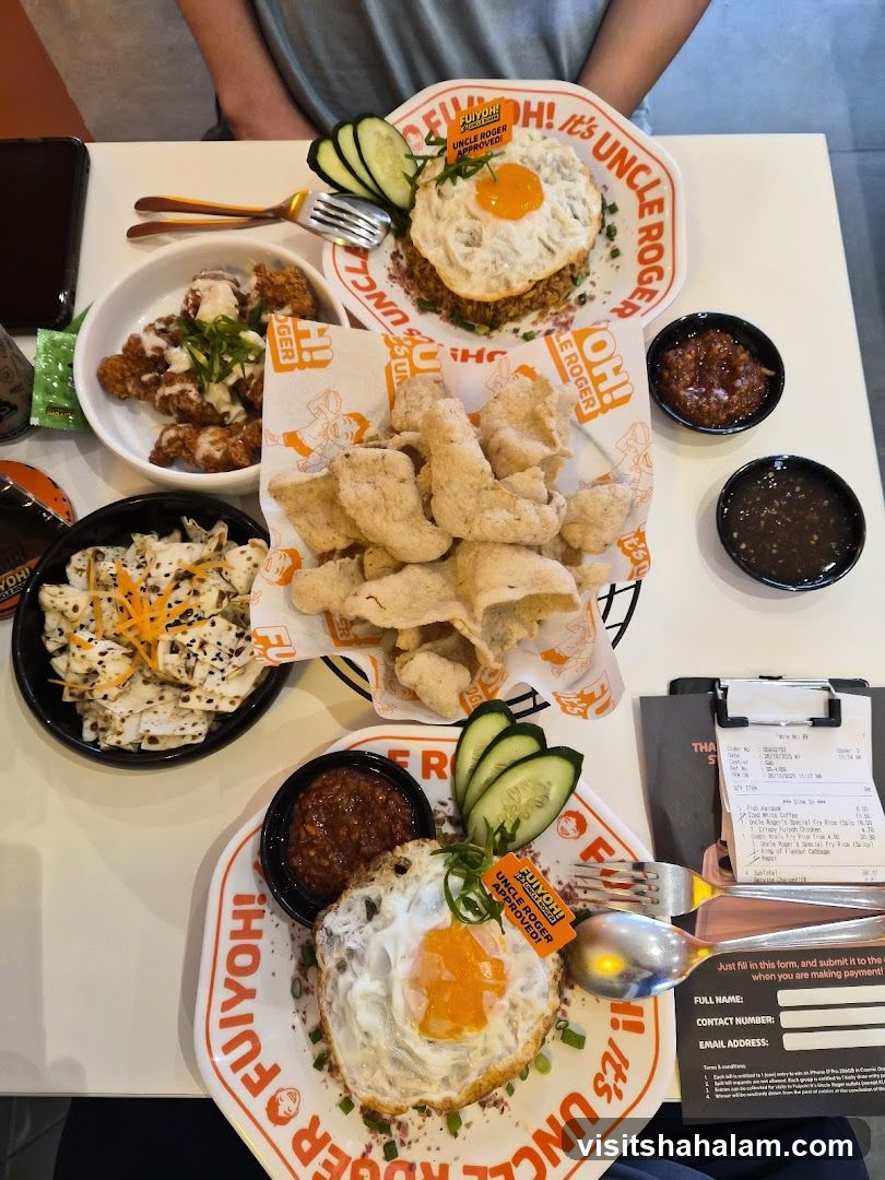 Uncle Roger Food Spread