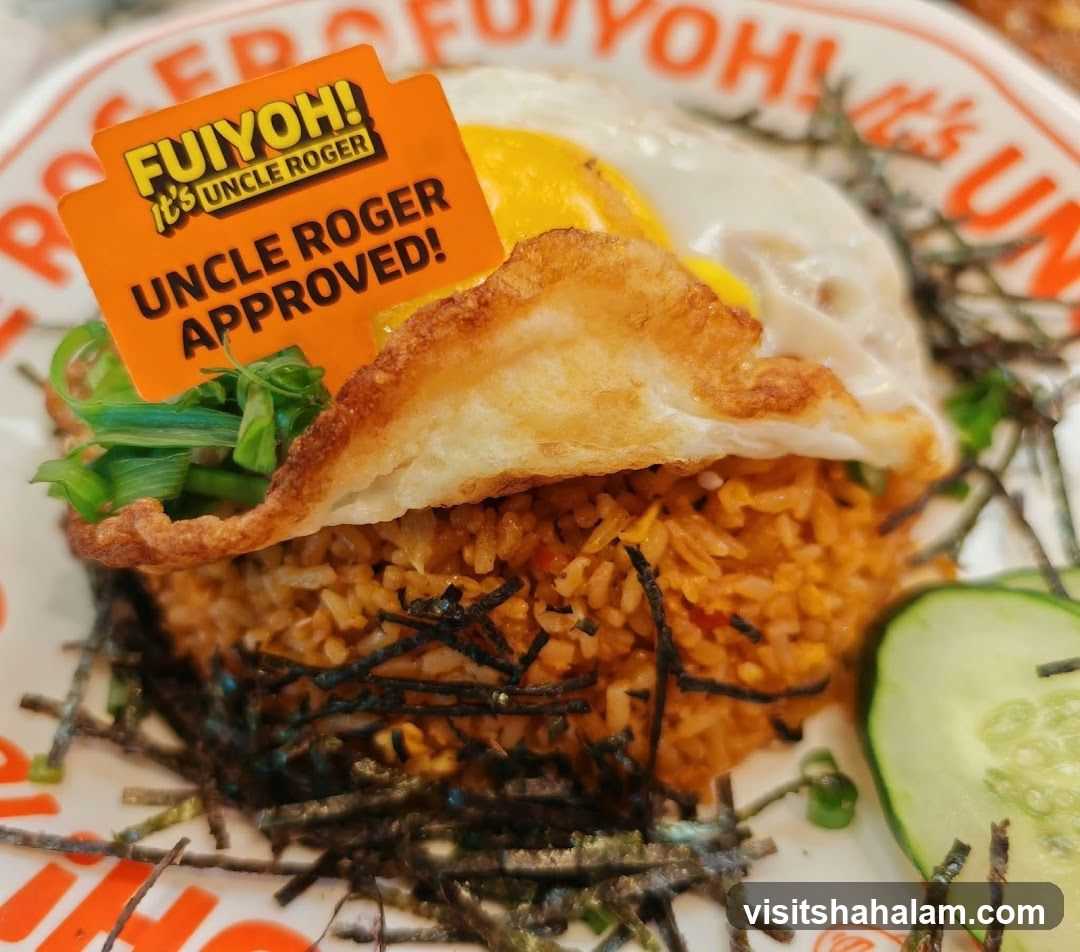 Fried Rice with Egg and Garnish