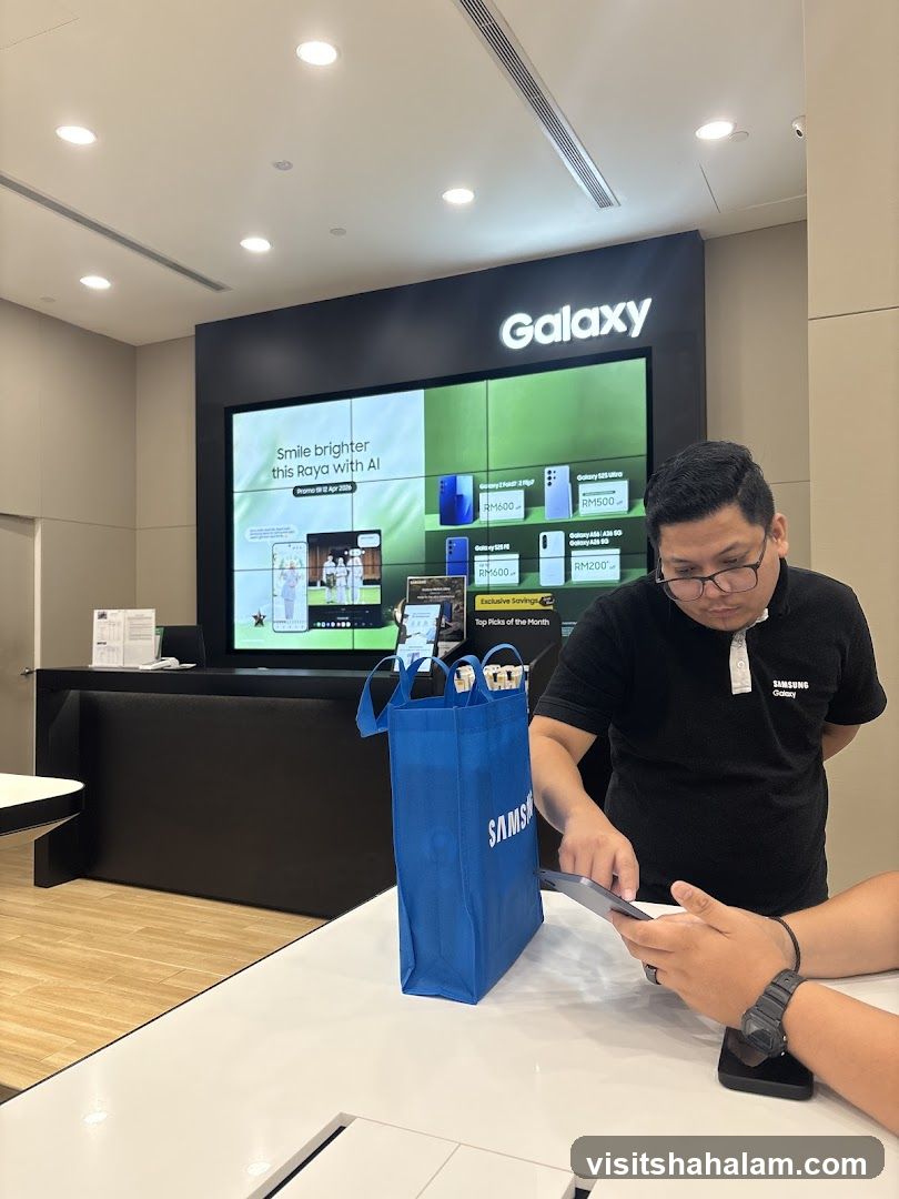 Samsung Galaxy Store Display