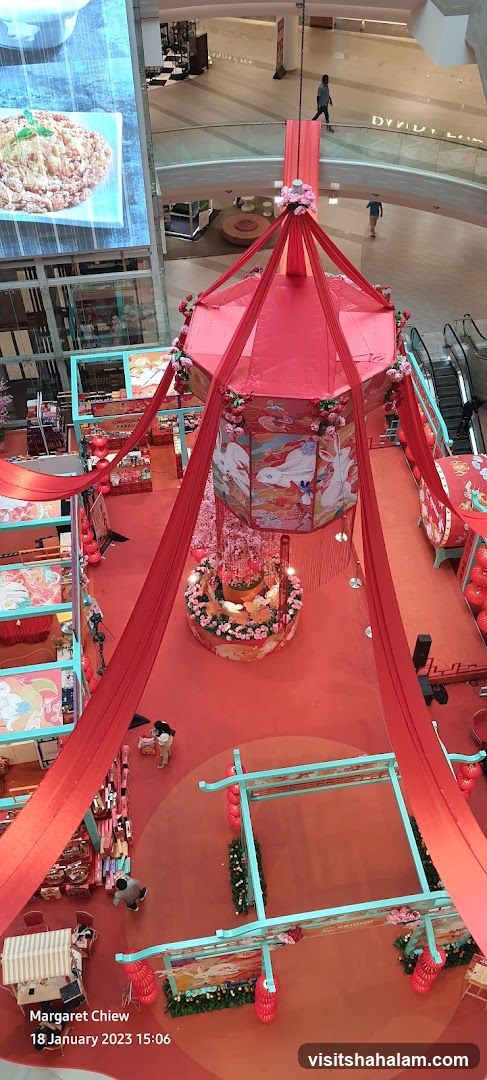 Chinese New Year Decorations in a Mall