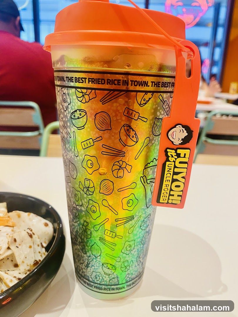 Beverage Cup with Food Graphics