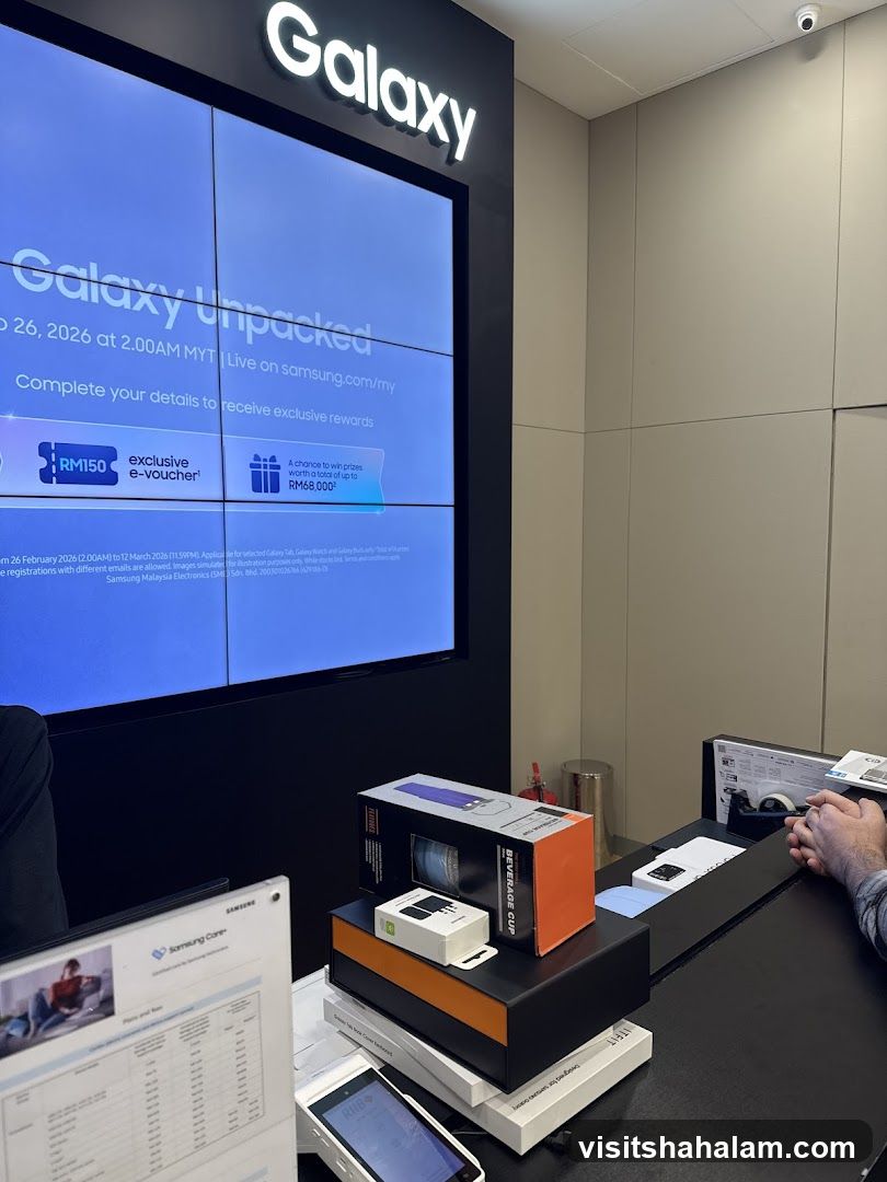 Samsung Galaxy Store Display
