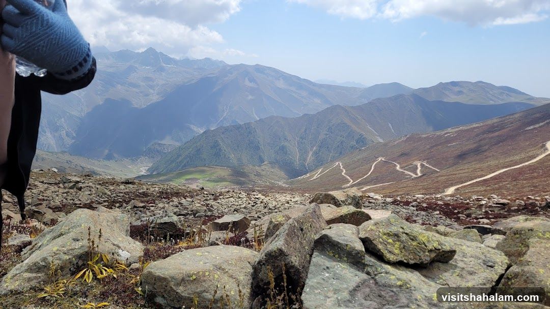 Mountain Landscape with Winding Path