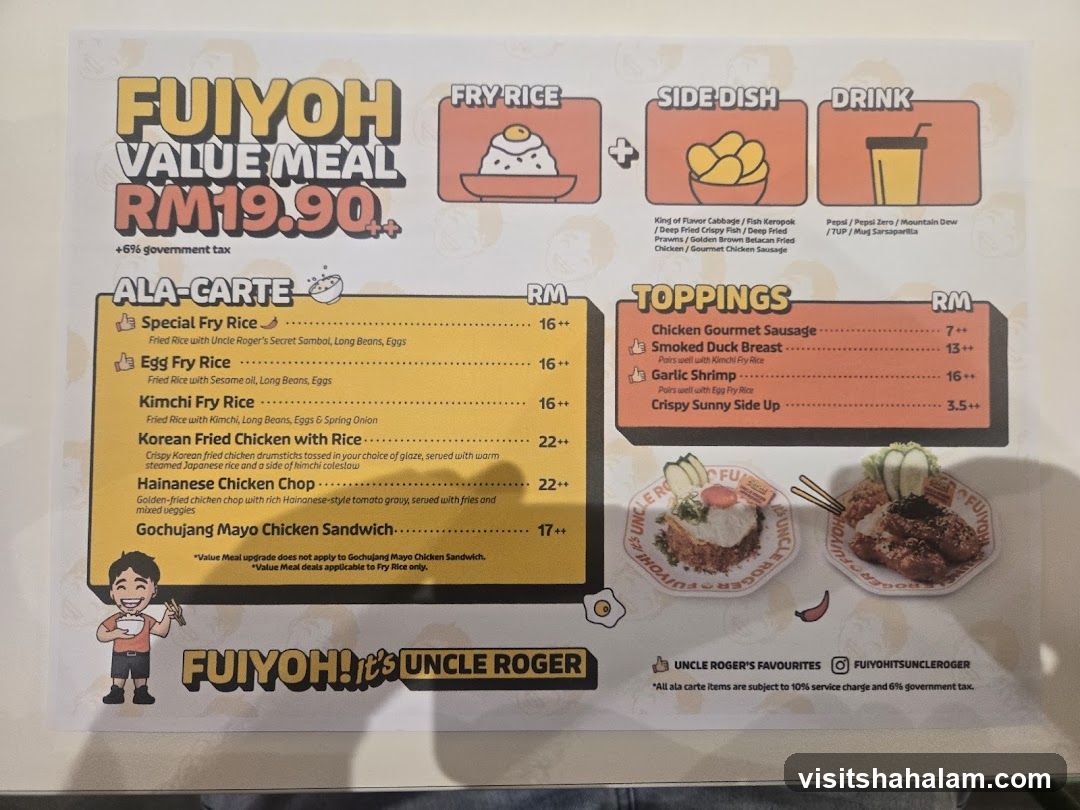 FUYOH VALUE MEAL