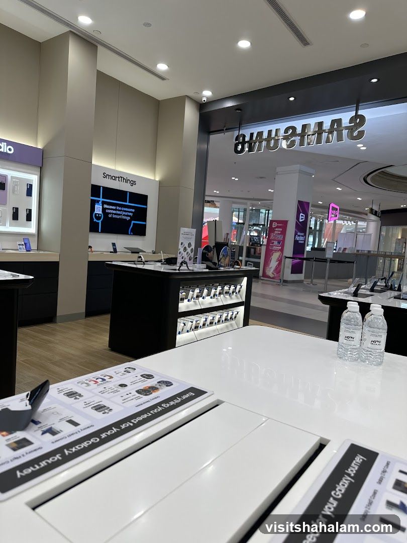 Samsung Store Interior