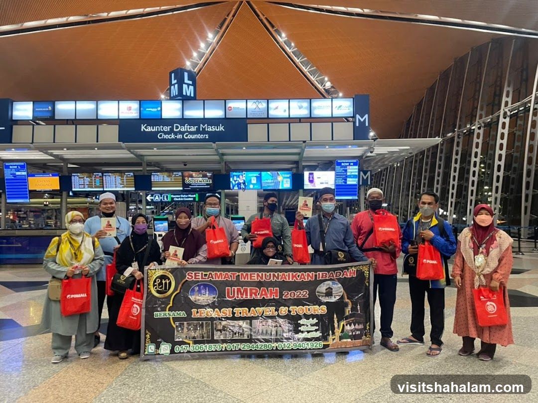 Group at Check-in Counters