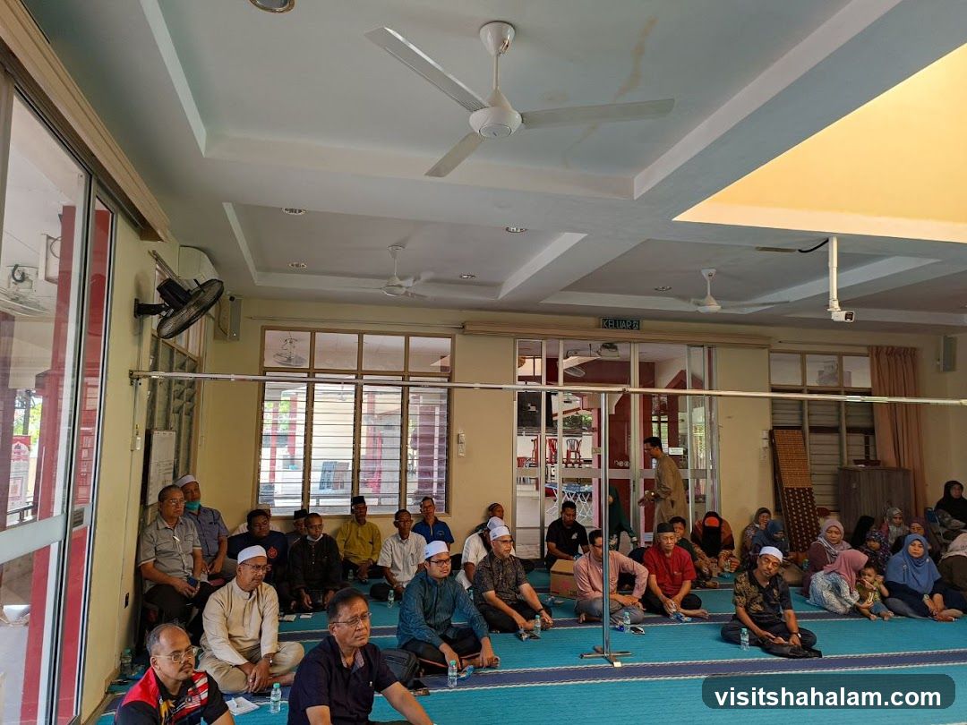 People gathered indoors