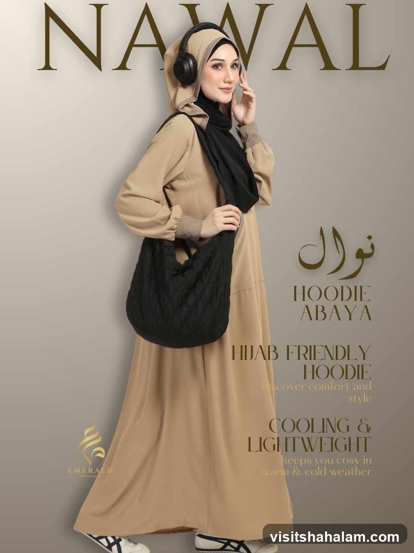 Nawal Hoodie Abaya