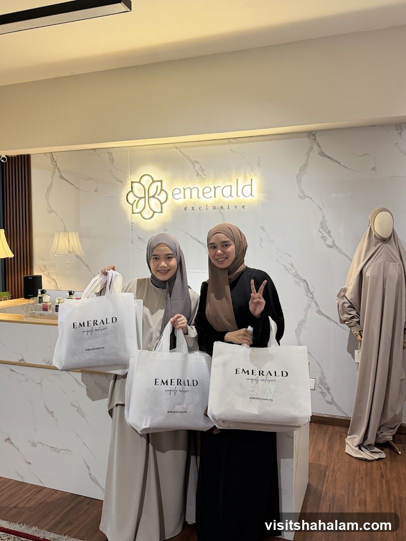 Women with shopping bags in a store
