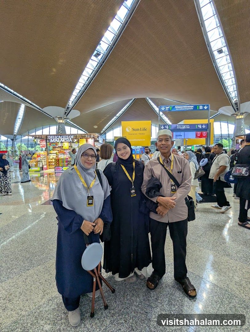 Family at Airport