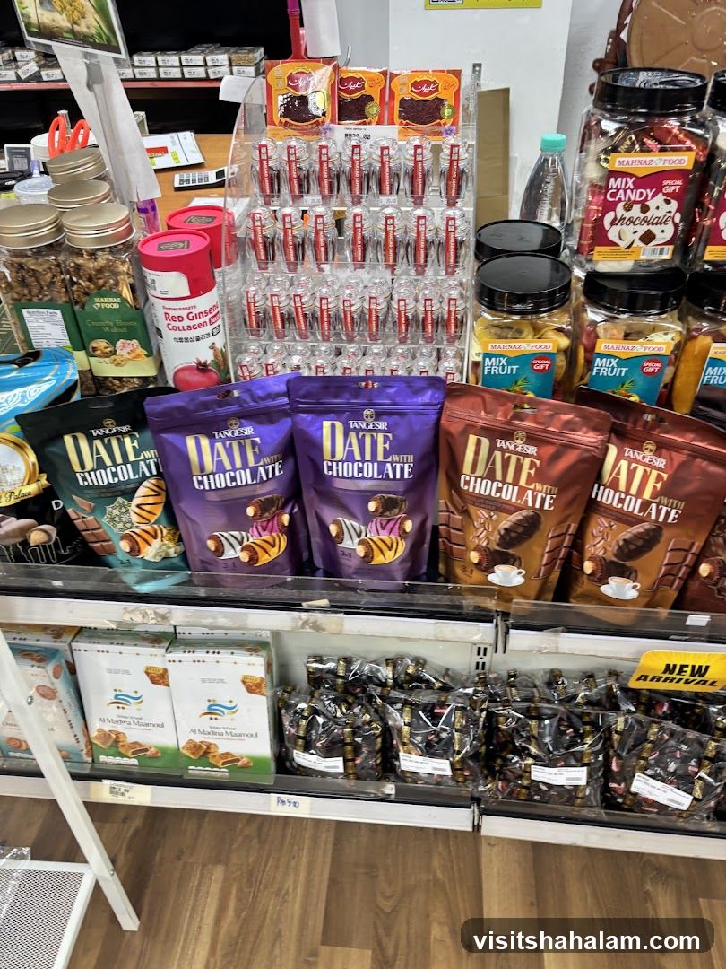 Assortment of Sweets and Snacks