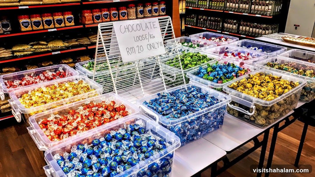 Chocolates Display
