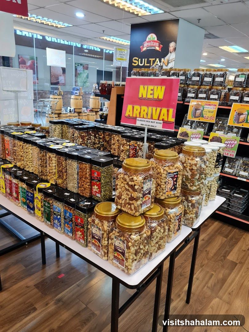 Nut and Dried Fruit Display