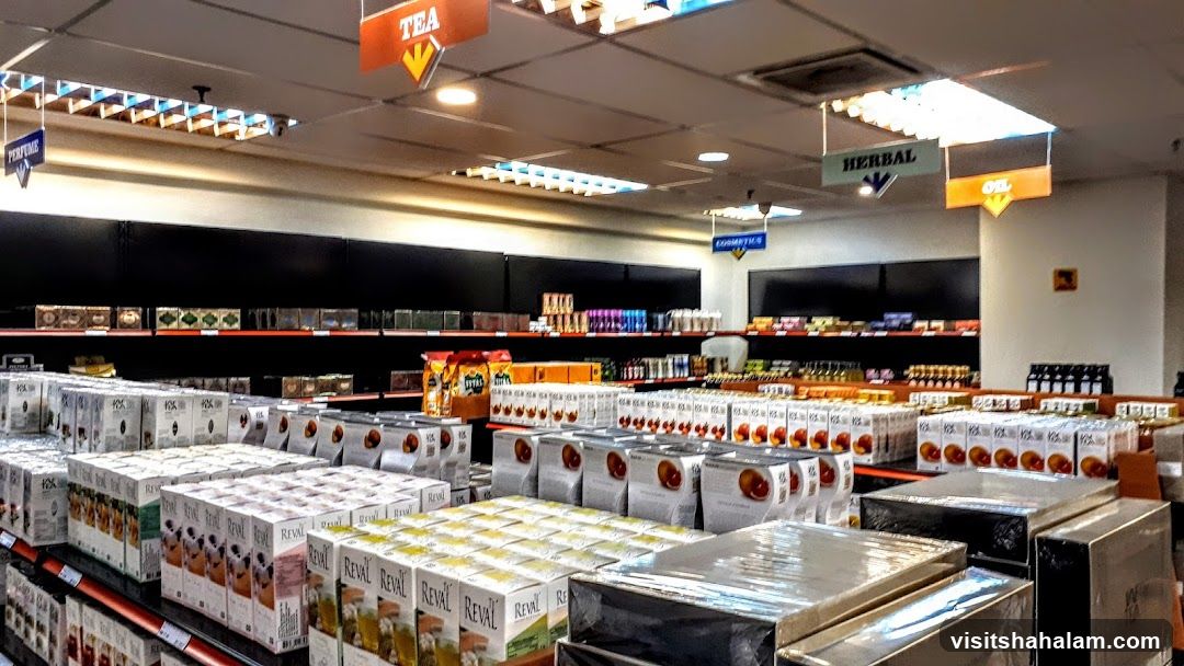 Store Aisles with Packaged Goods