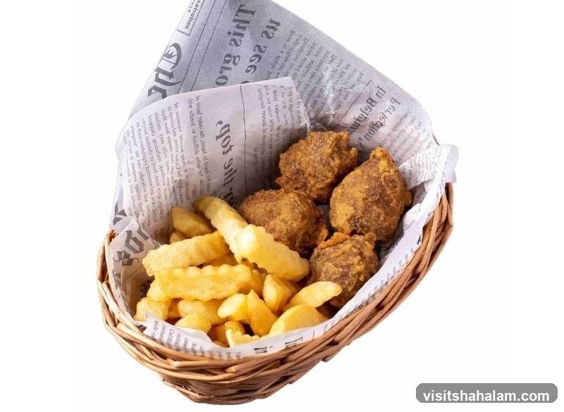 Basket of Fried Food