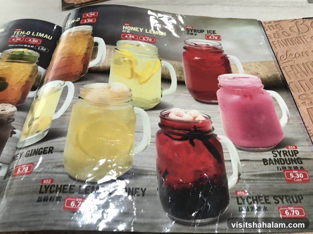 Beverage Menu