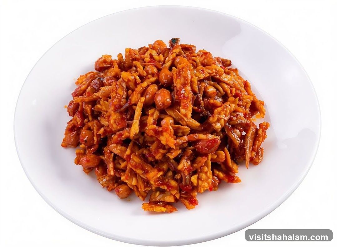 Tempeh with Peanuts