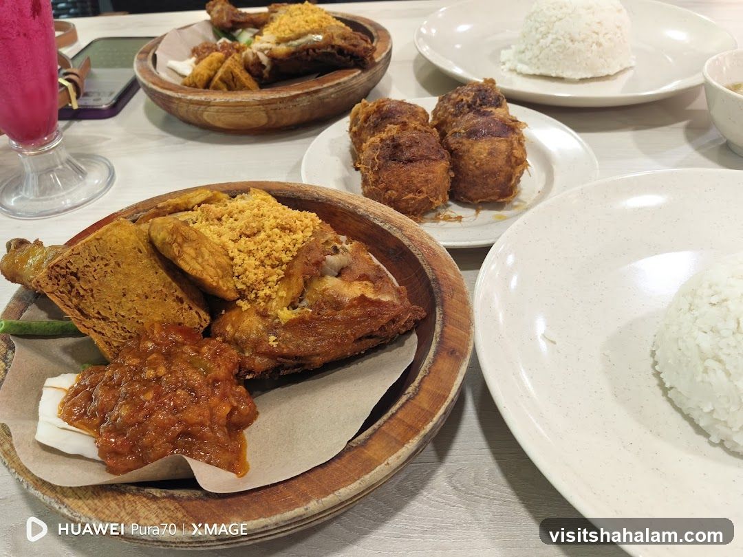 Fried Chicken and Rice