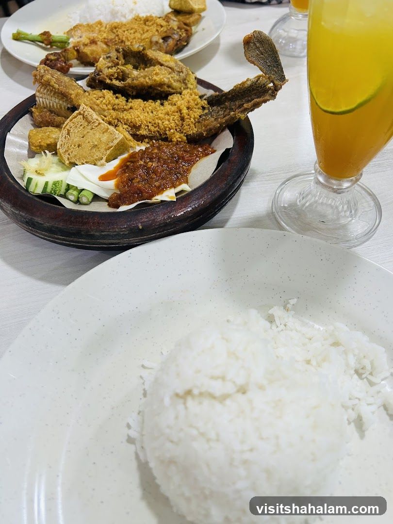 Fried Fish and Rice
