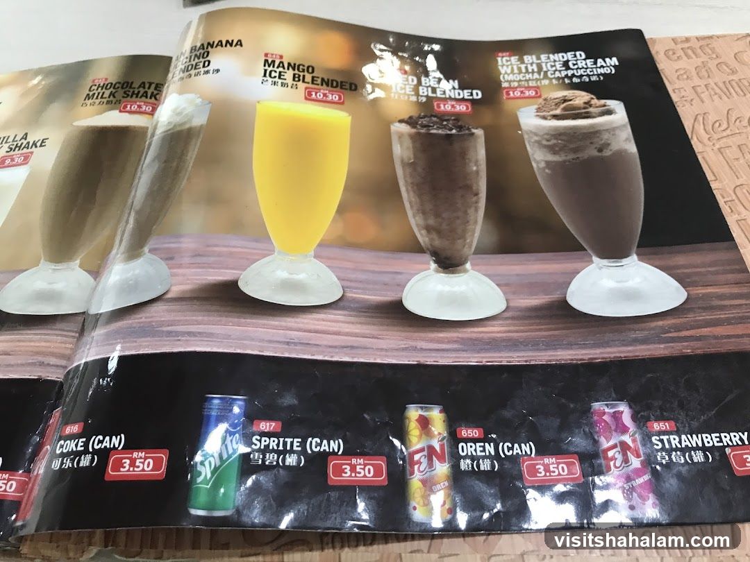 Beverage Menu
