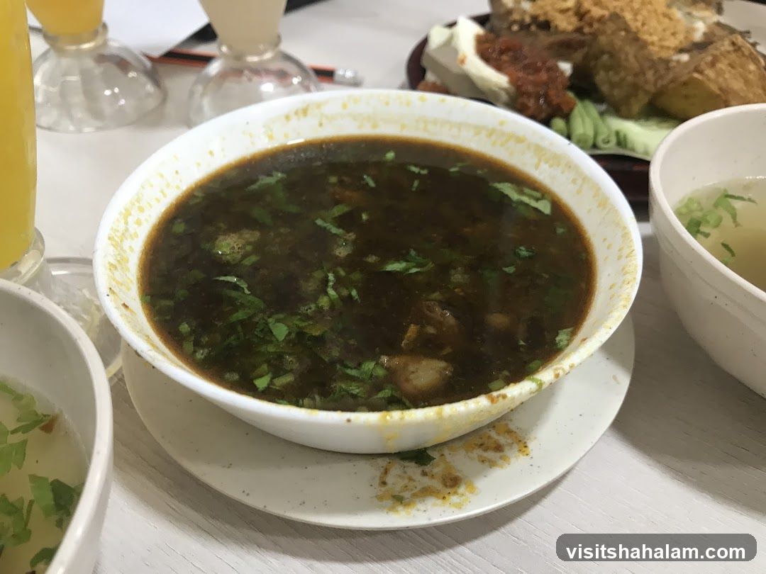 Soup and Food Platter