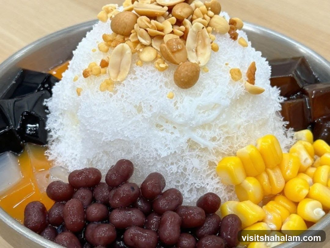 Shaved Ice Dessert