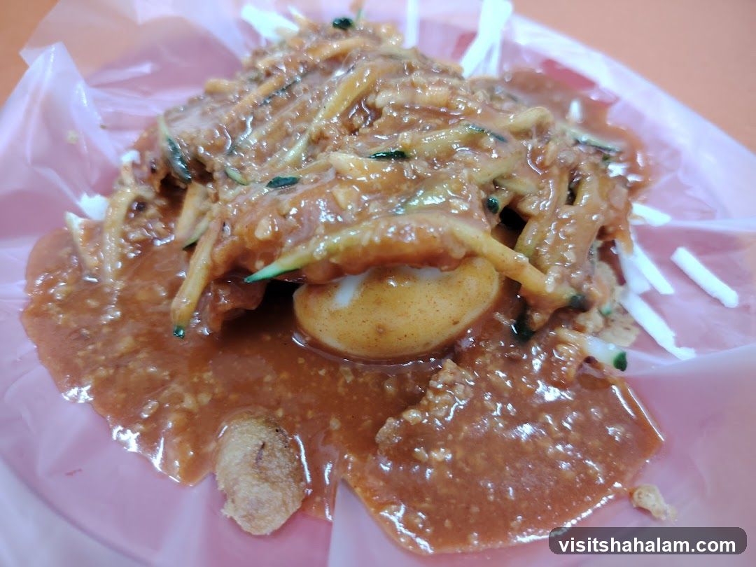 Rojak with Peanut Sauce