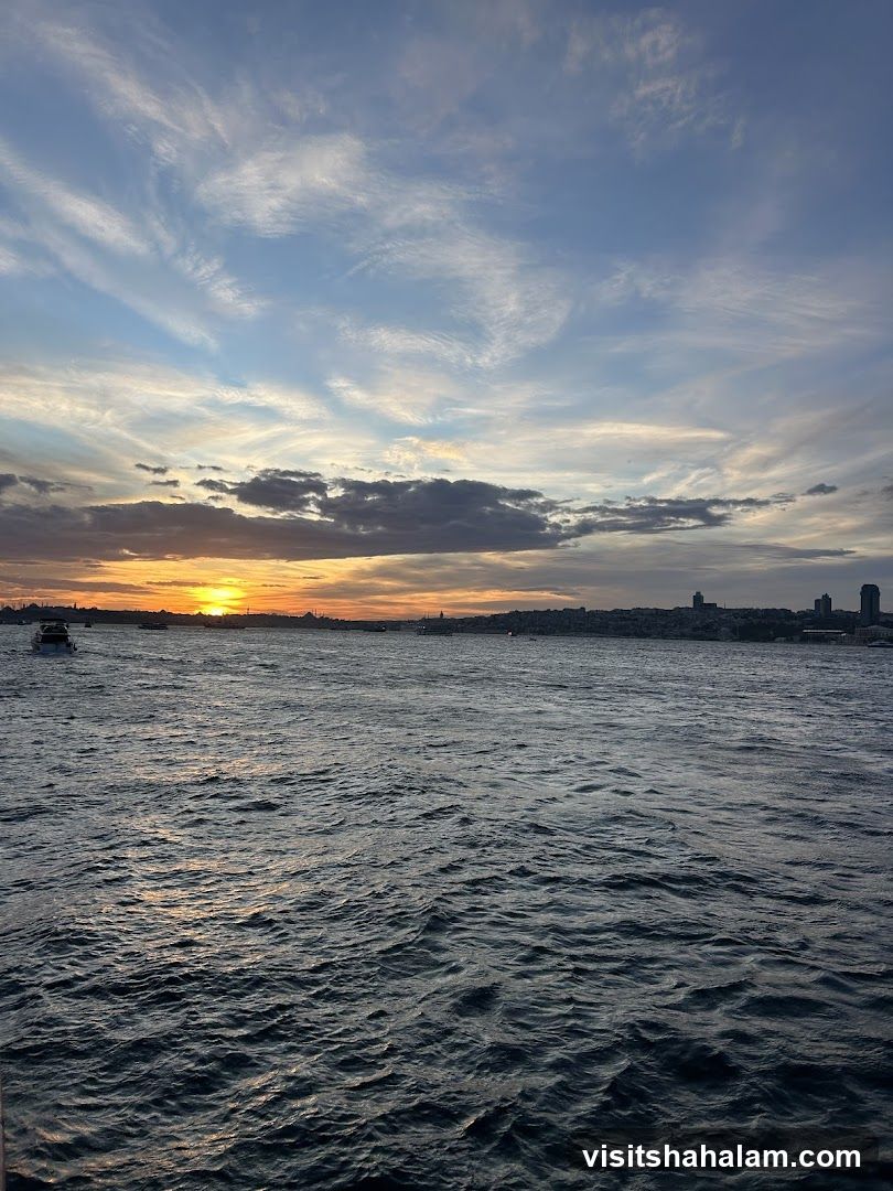 Sunset over the Bosphorus