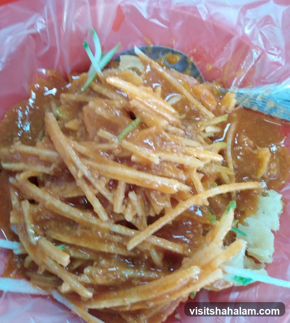 Food dish with sauce
