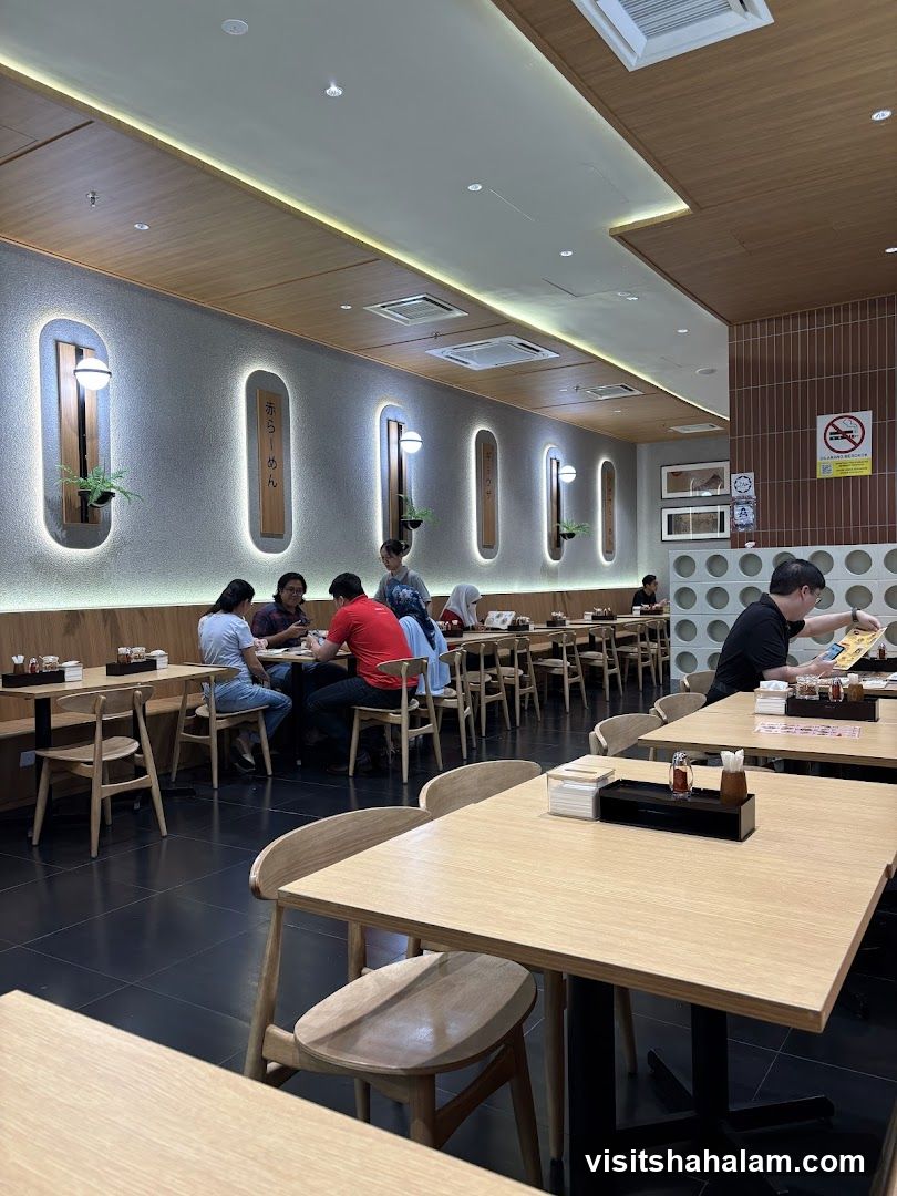 Restaurant Interior with Diners