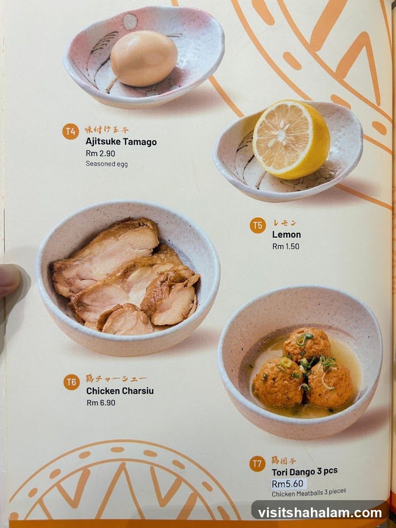 Menu Items