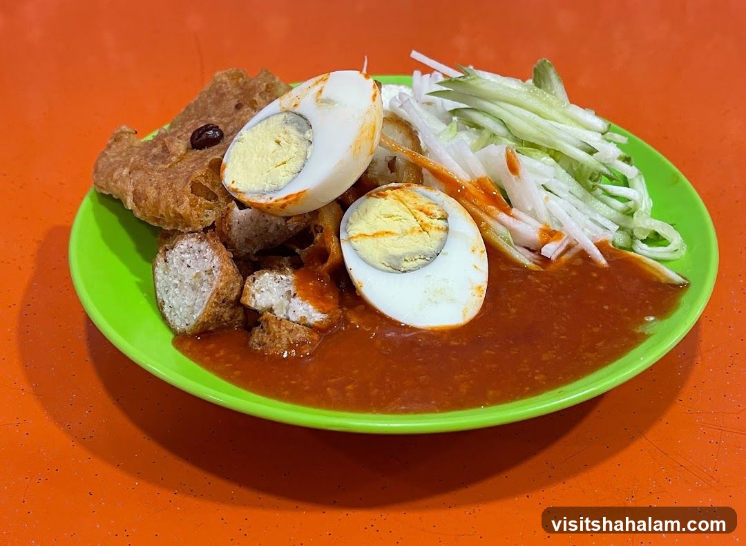 Plate of Food with Eggs and Sauce