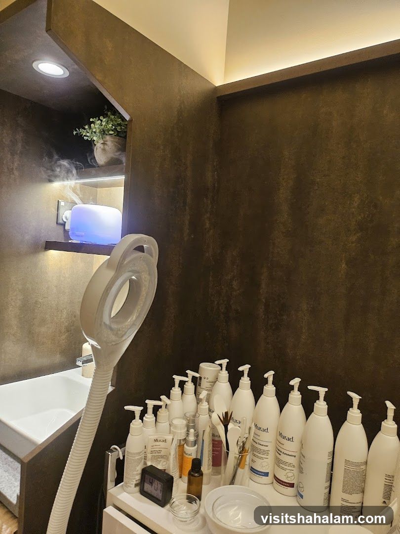 Skincare Treatment Area