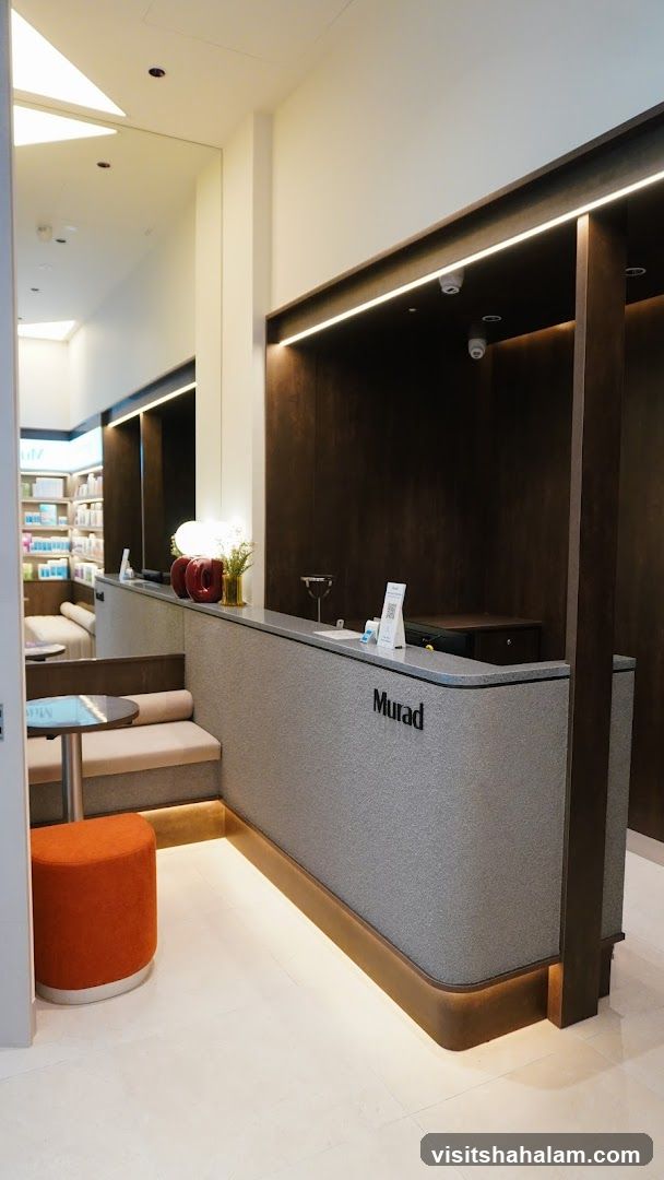 Murad Skincare Reception Area