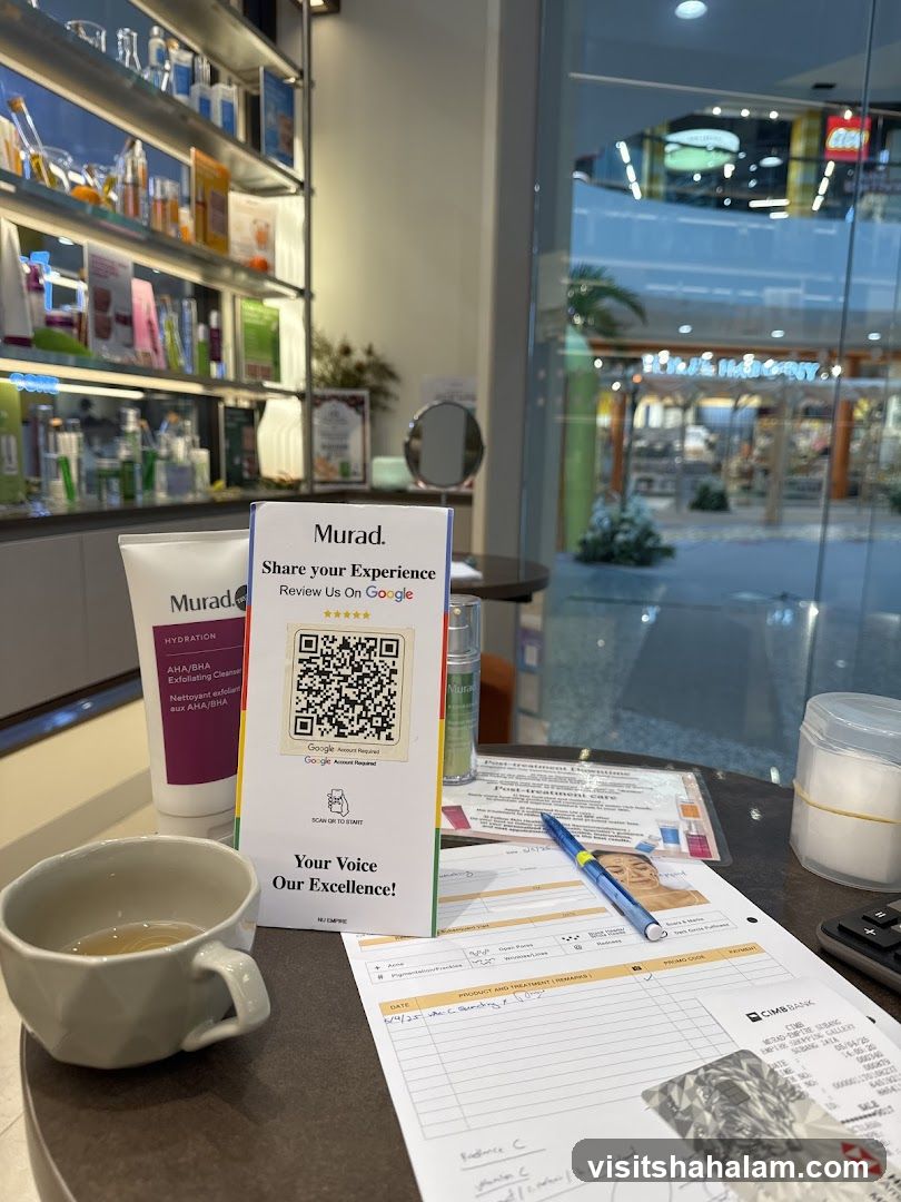Murad Review Display