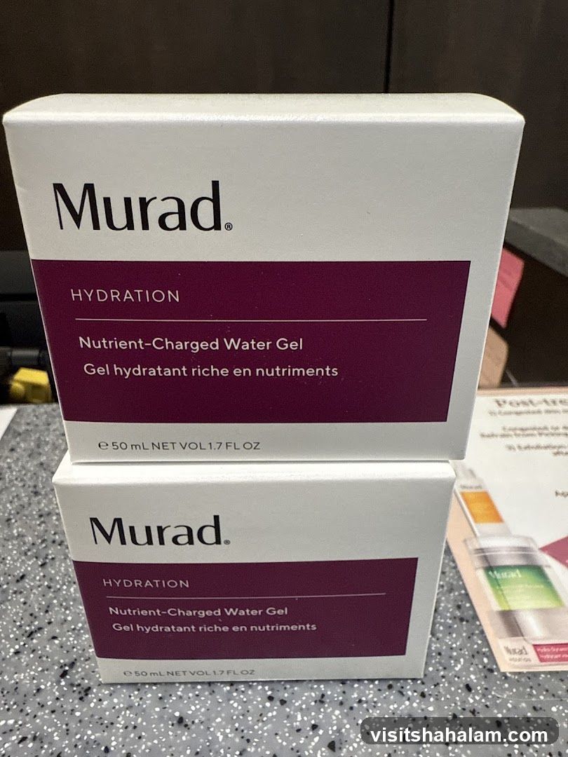 Murad Hydration Nutrient-Charged Water Gel Boxes