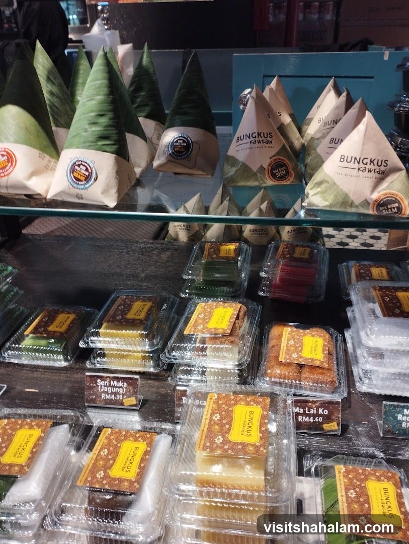 Assortment of local delicacies
