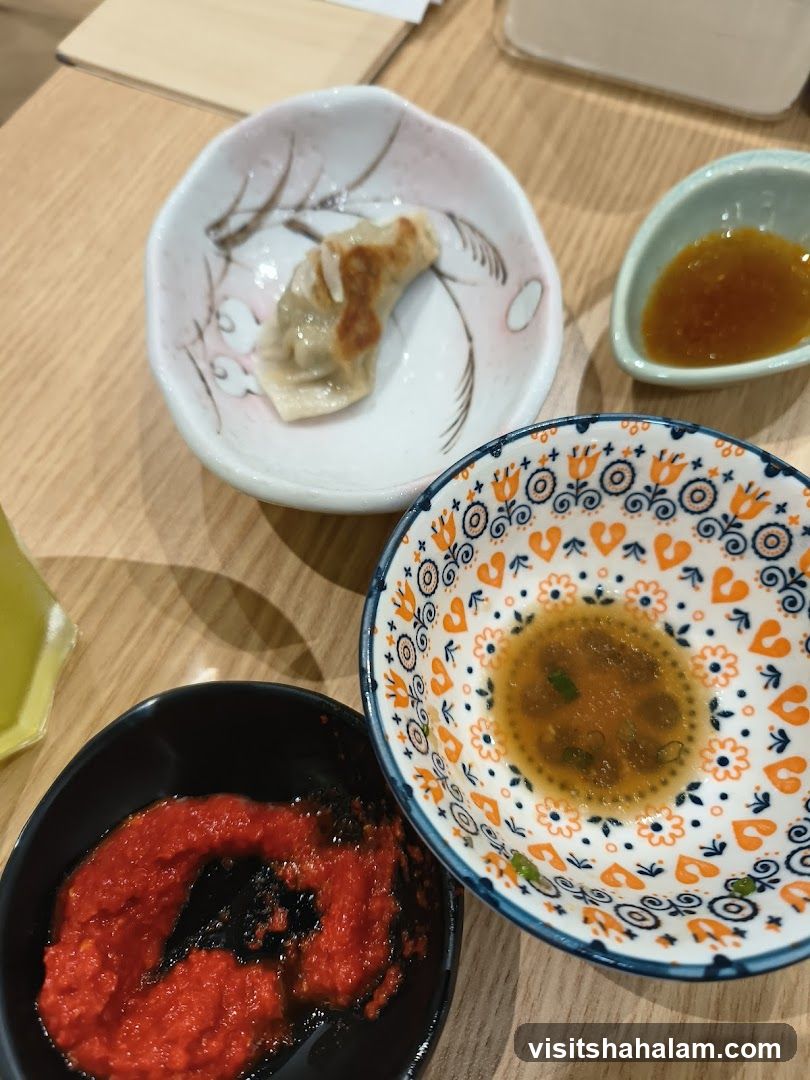 Dumpling and Sauces