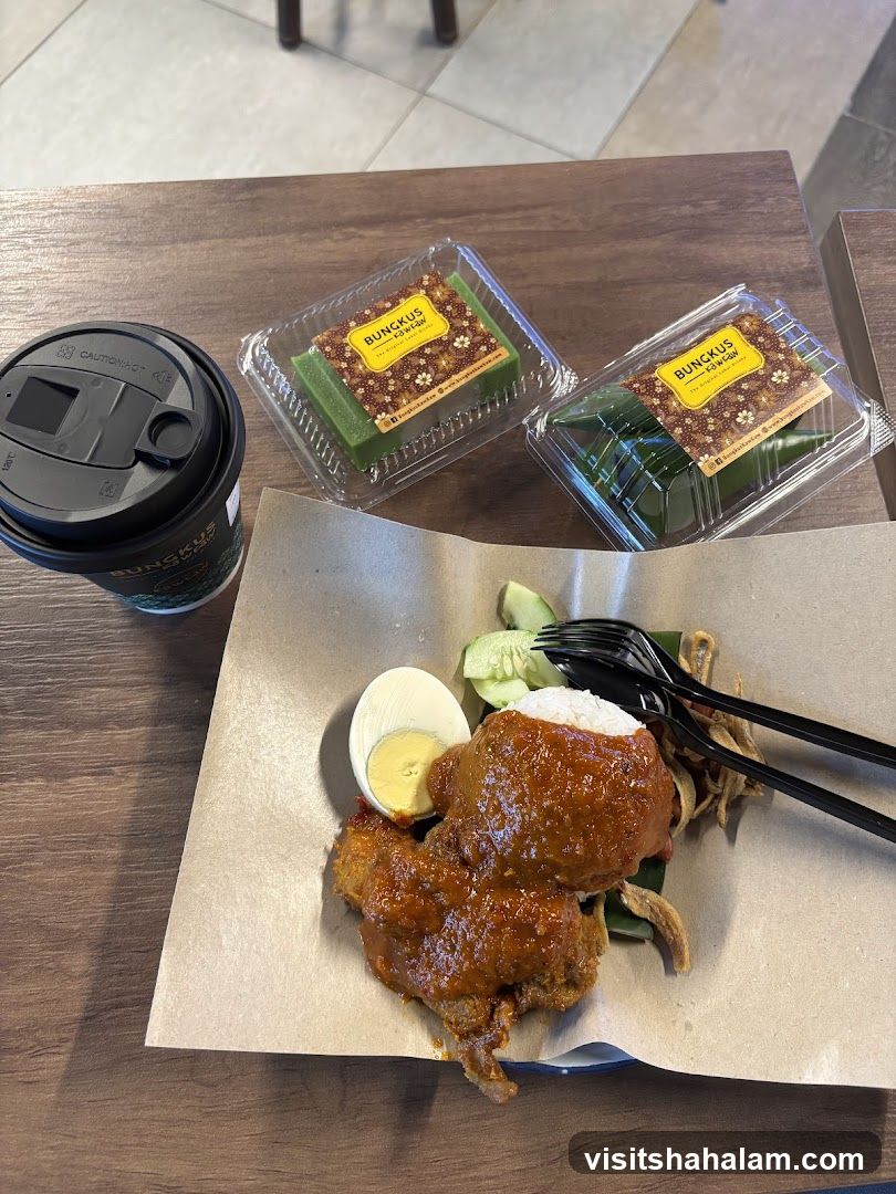 Nasi Lemak and Desserts