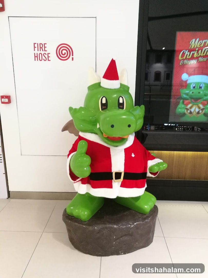 Christmas Dragon Decoration