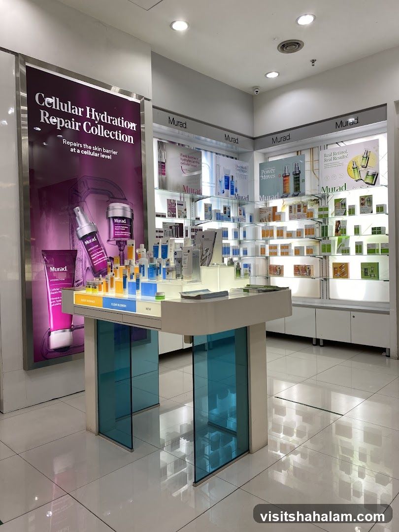 Murad Skincare Display