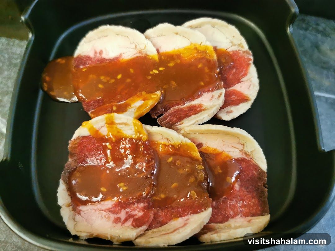 Marinated Meat Slices