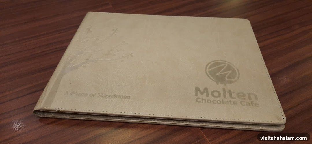 Molten Chocolate Cafe Menu