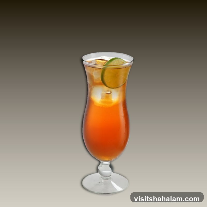 Iced Tea with Lime