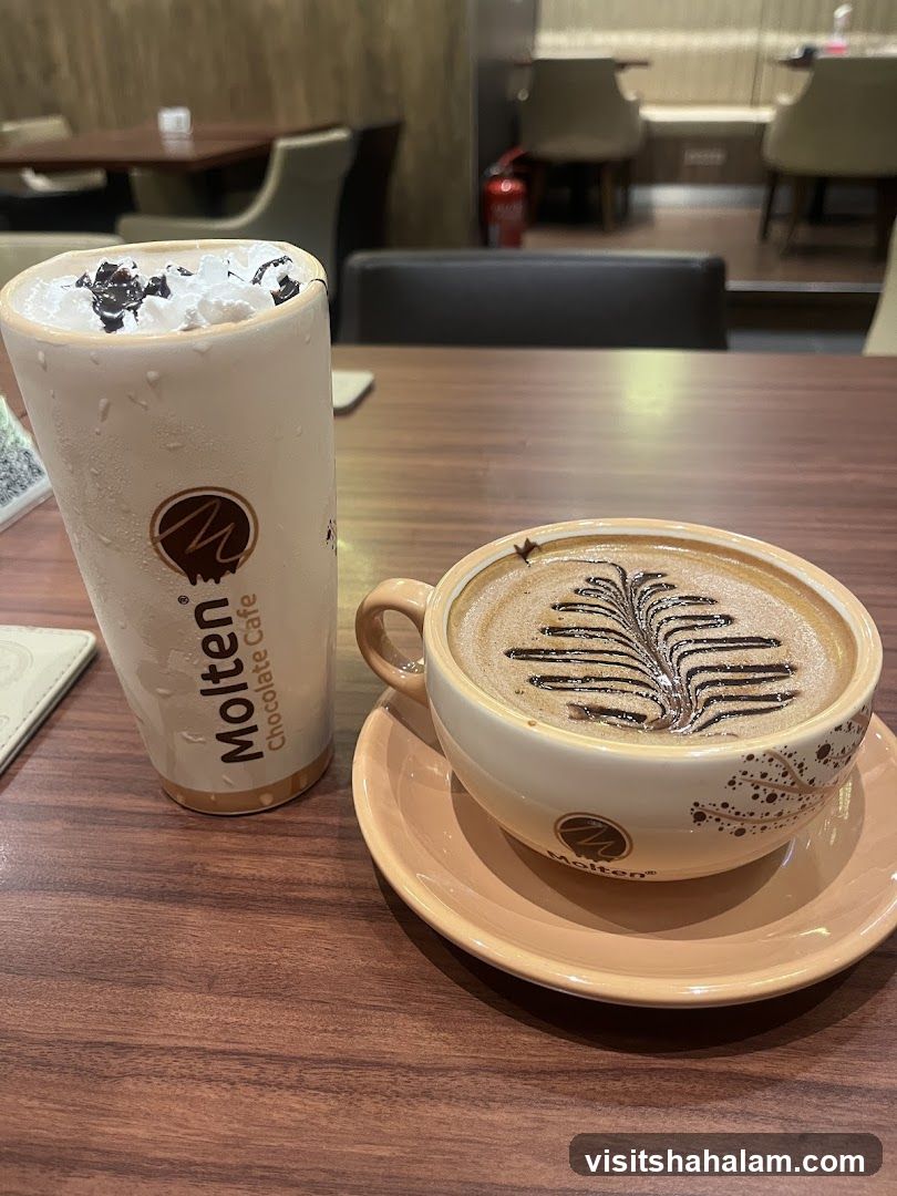 Molten Chocolate Cafe Drinks
