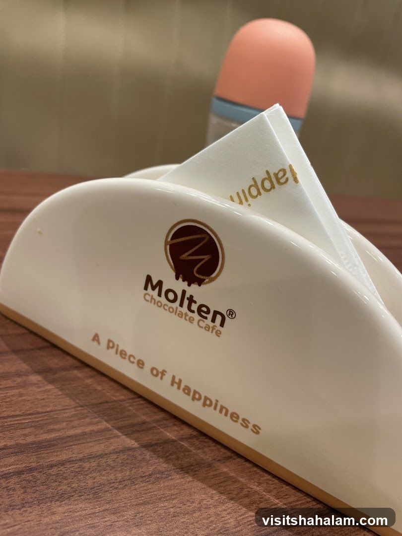 Napkin Holder with Logo