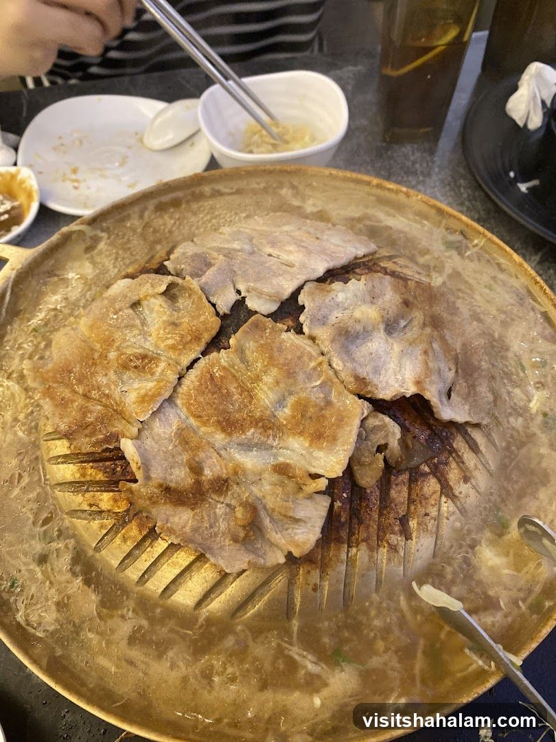 Grilled Pork Belly