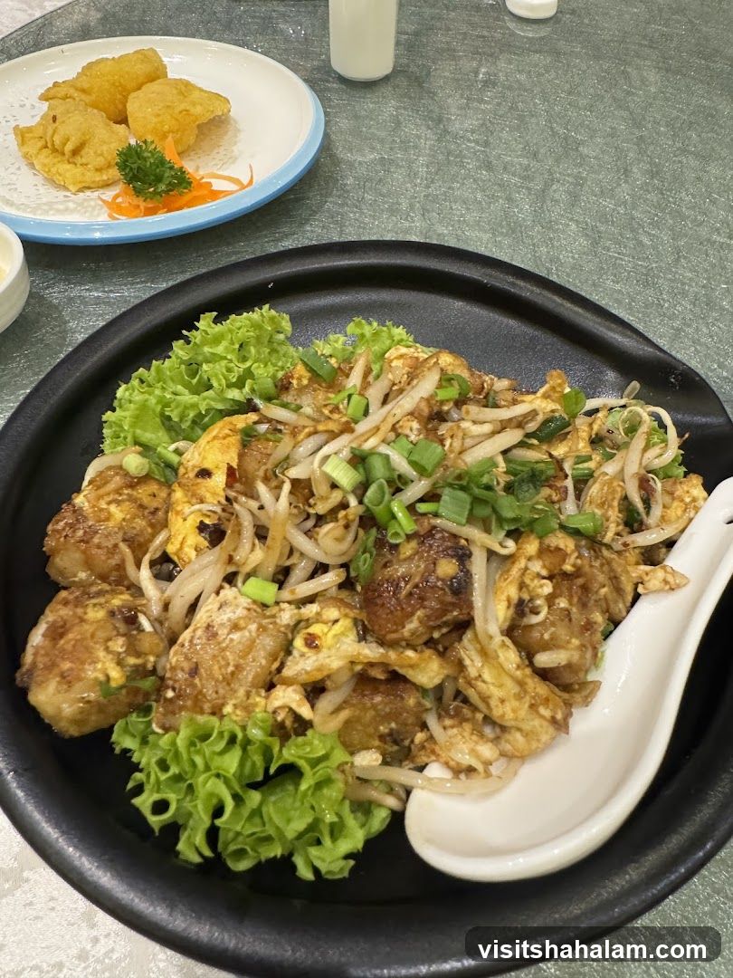 Fried Oyster Omelette