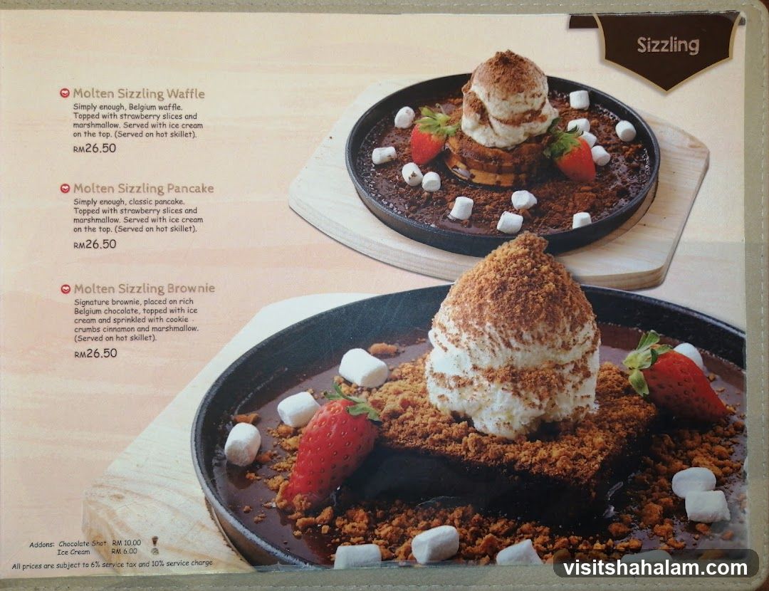 Sizzling Desserts