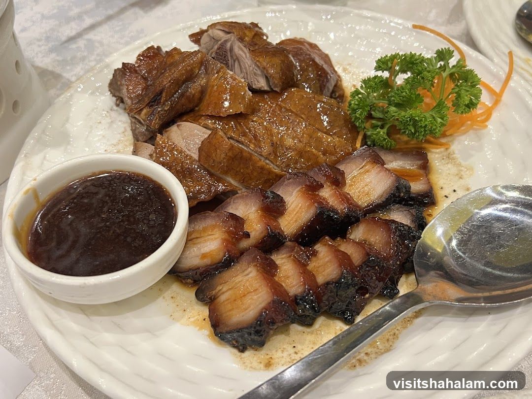 Roast Duck and Char Siu Platter